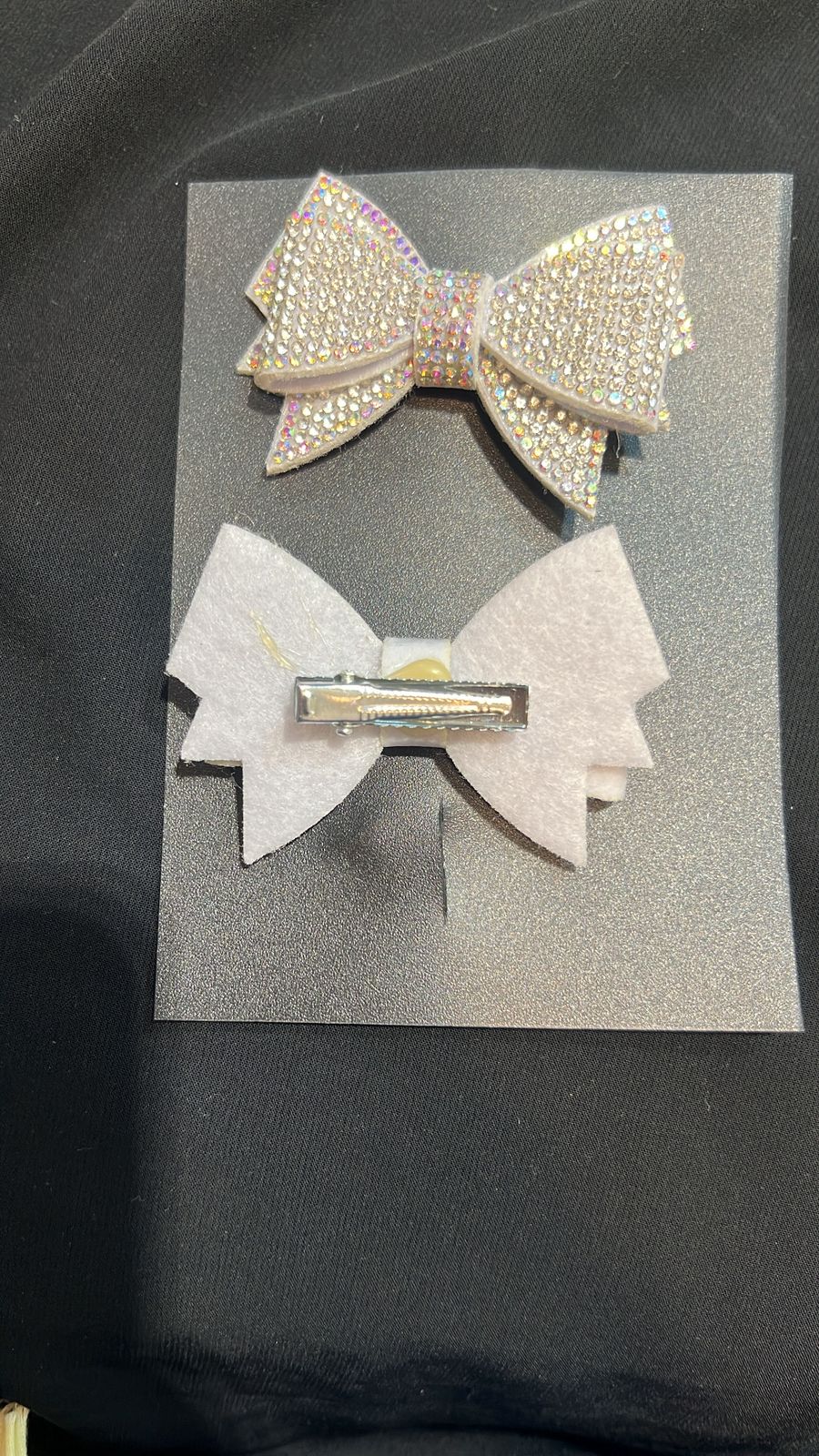 DOUBLE LAYER HAIR PIN
