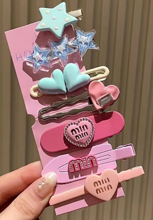 CUTE HEART SHAPE HAIR CLIP